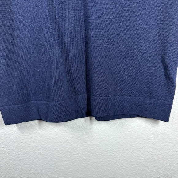 J. Crew Navy Blue Crew Neck Sweater - Picture 2 of 6